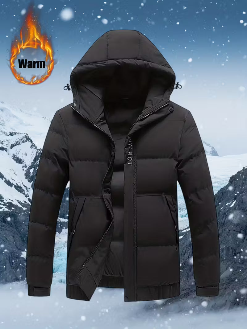 Men's Heavy-Duty Hooded Jacket