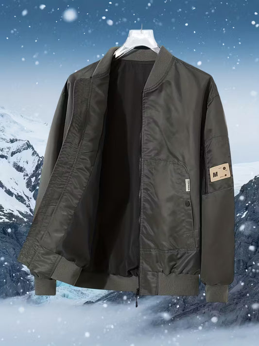 Men'S Casual Bomber Jacket