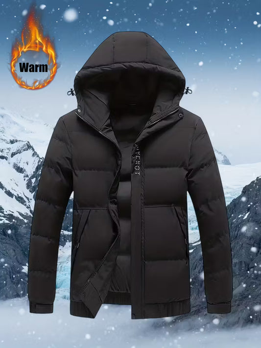 Men's Heavy-Duty Hooded Jacket