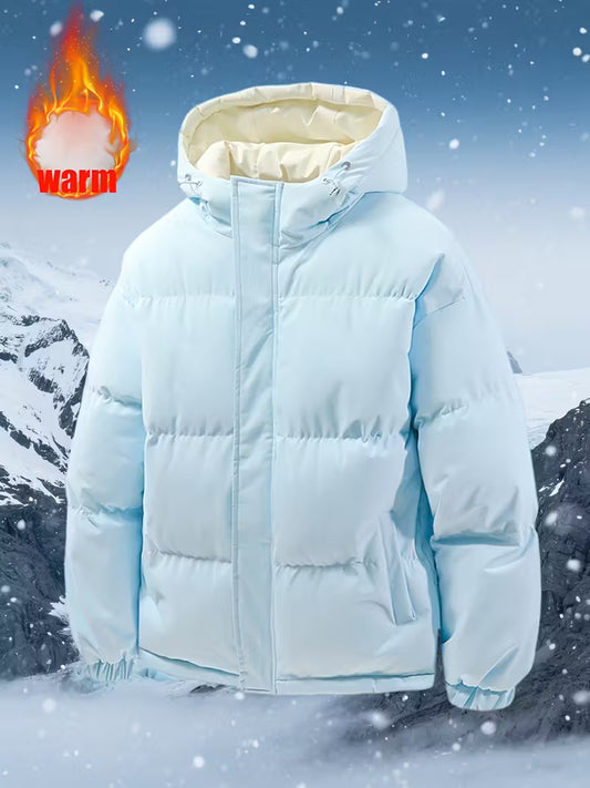 Men's Heavy-Duty Hooded Jacket
