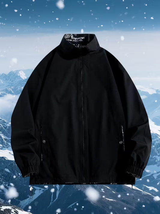 Men'S Casual Stand Collar Jacket